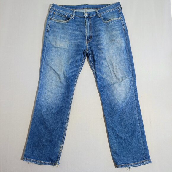Levi's 314 Jeans men's size W36/L30 denim blue colour straight leg denim - Picture 1 of 14